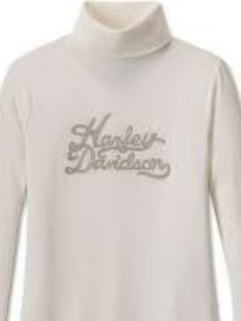 Women's Harley-Davidson White Turtleneck